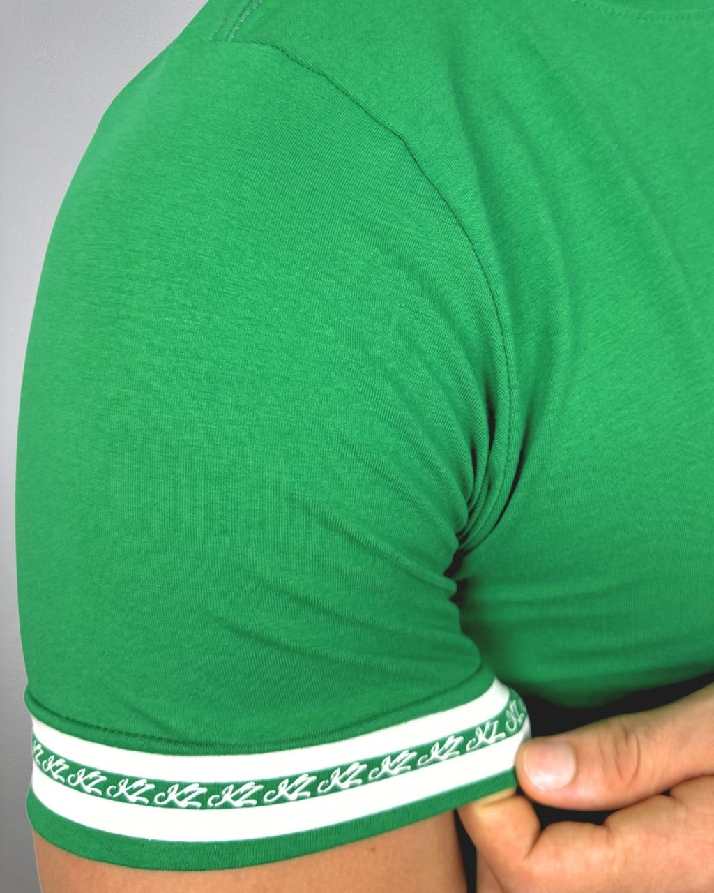 Camiseta Slim Timeless Verde Bandeira