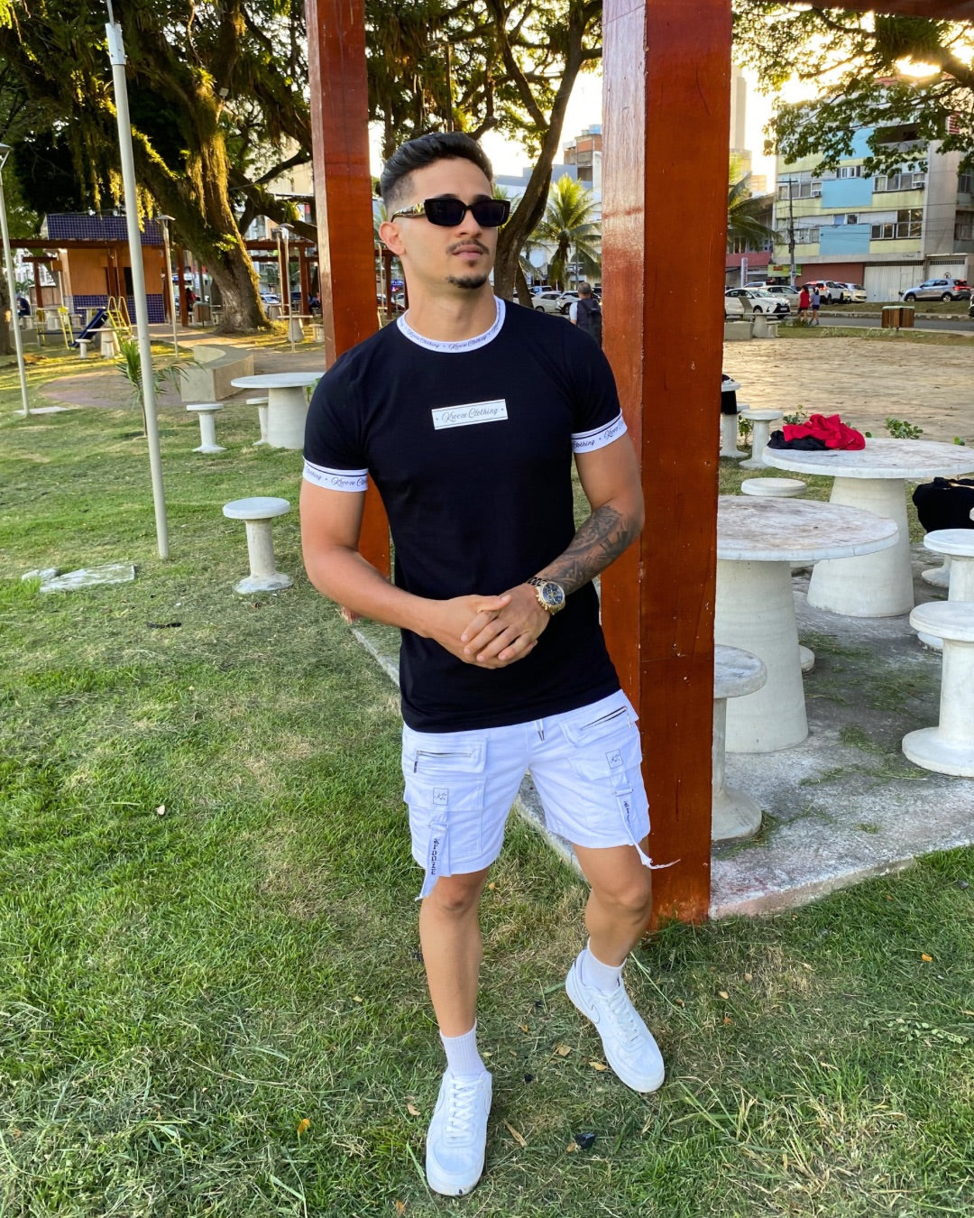 Camiseta Longline Classic Preta