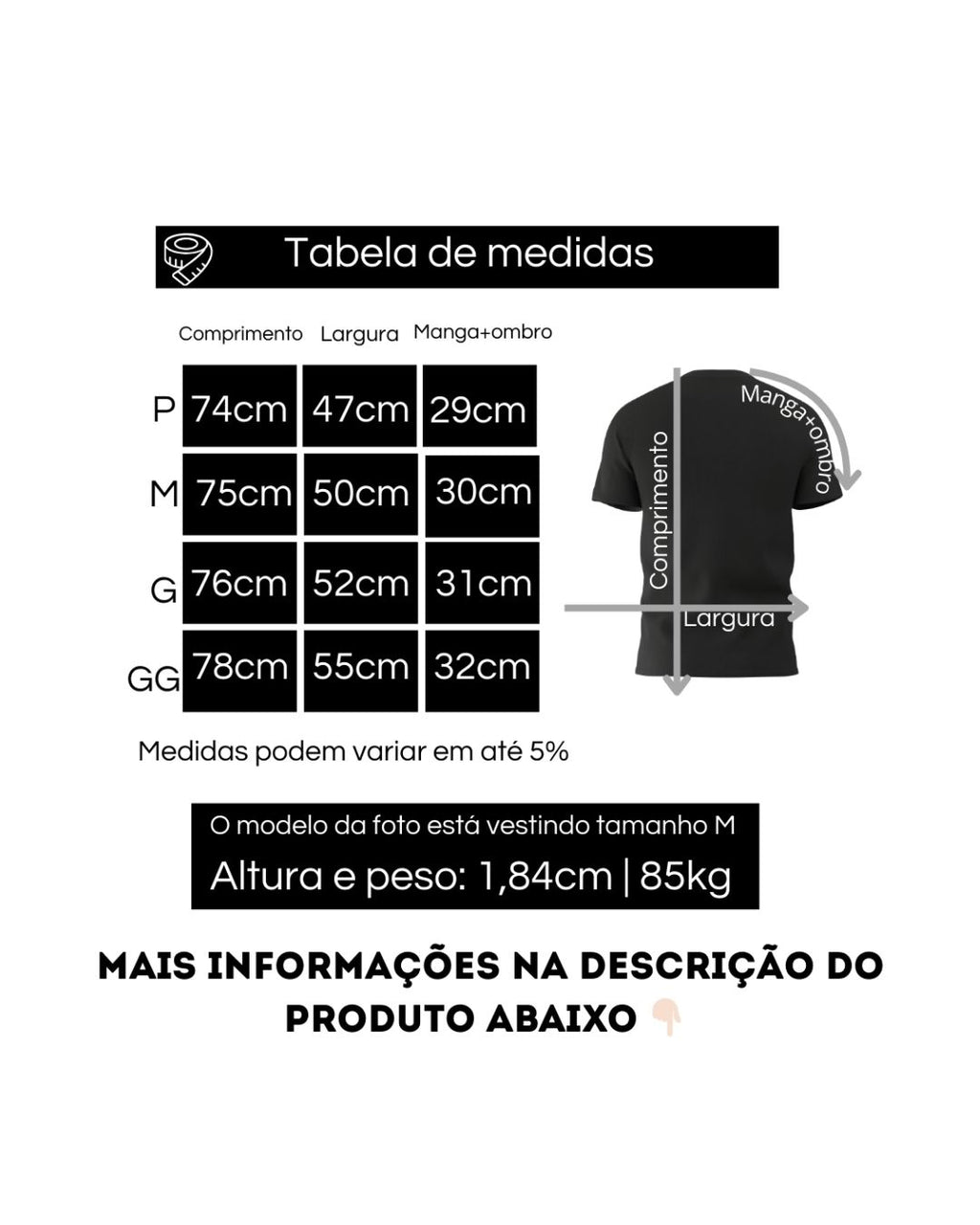 Camiseta Longline Asteric Marinho