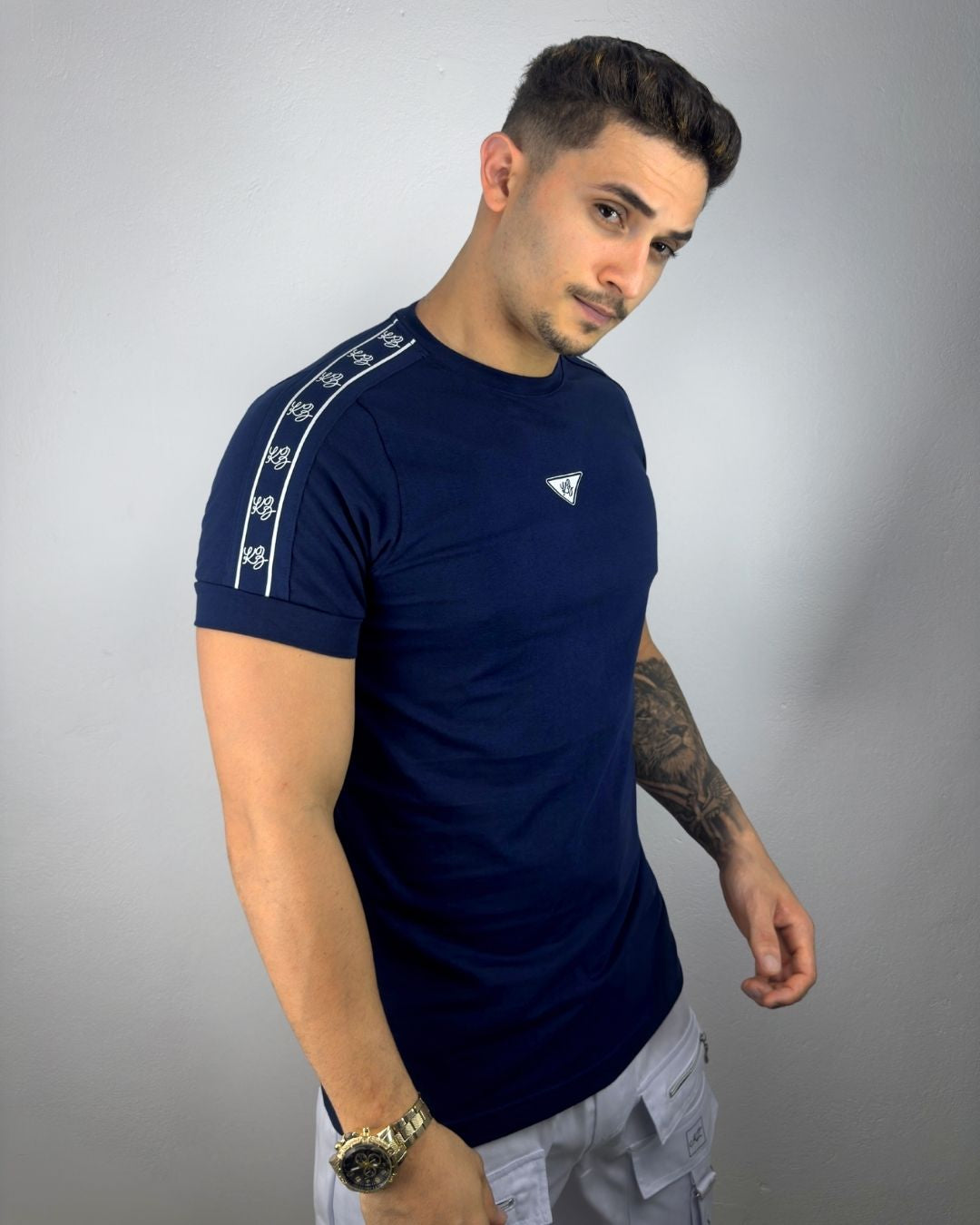 Camiseta Slim Prime Marinho