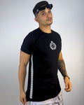 Camiseta Longline Olympus Preta