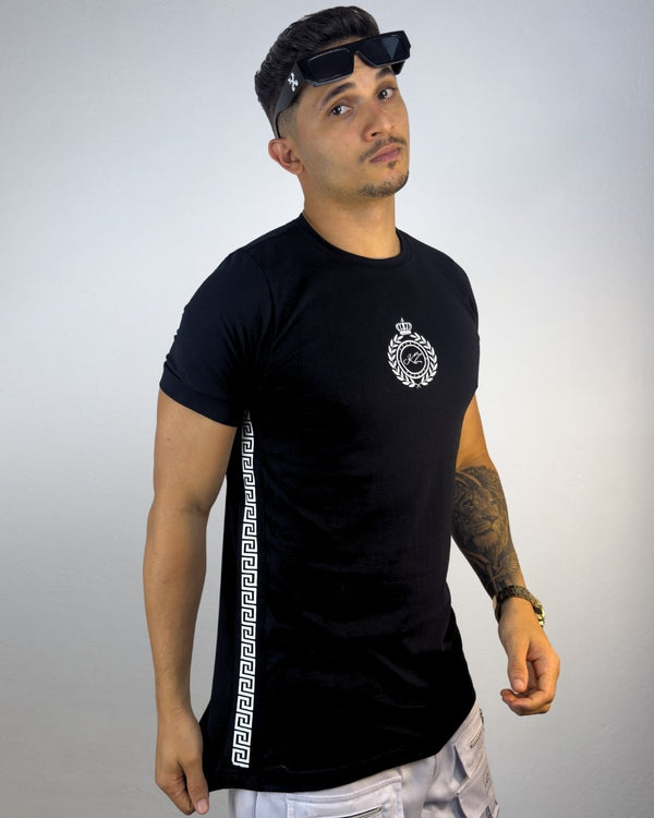 Camiseta Longline Olympus Preta
