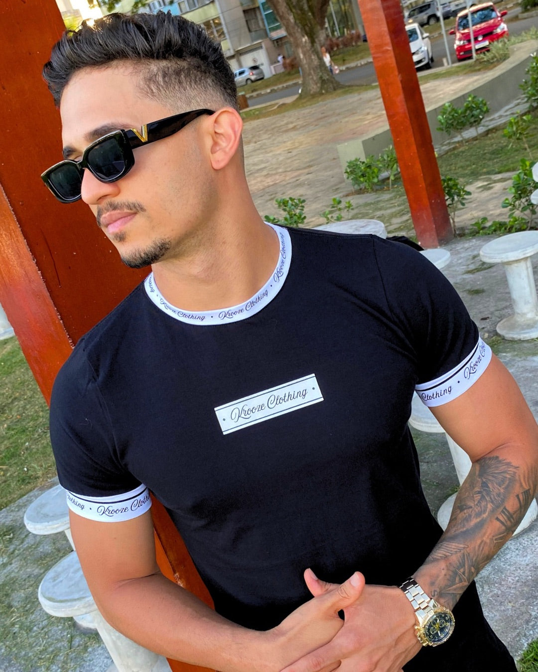 Camiseta Longline Classic Preta