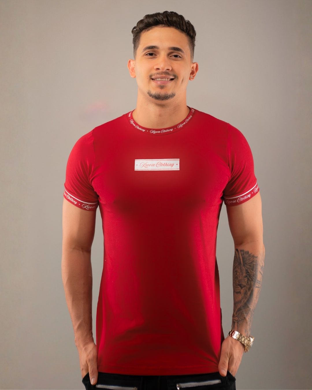 Camiseta Slim Classic Vermelha