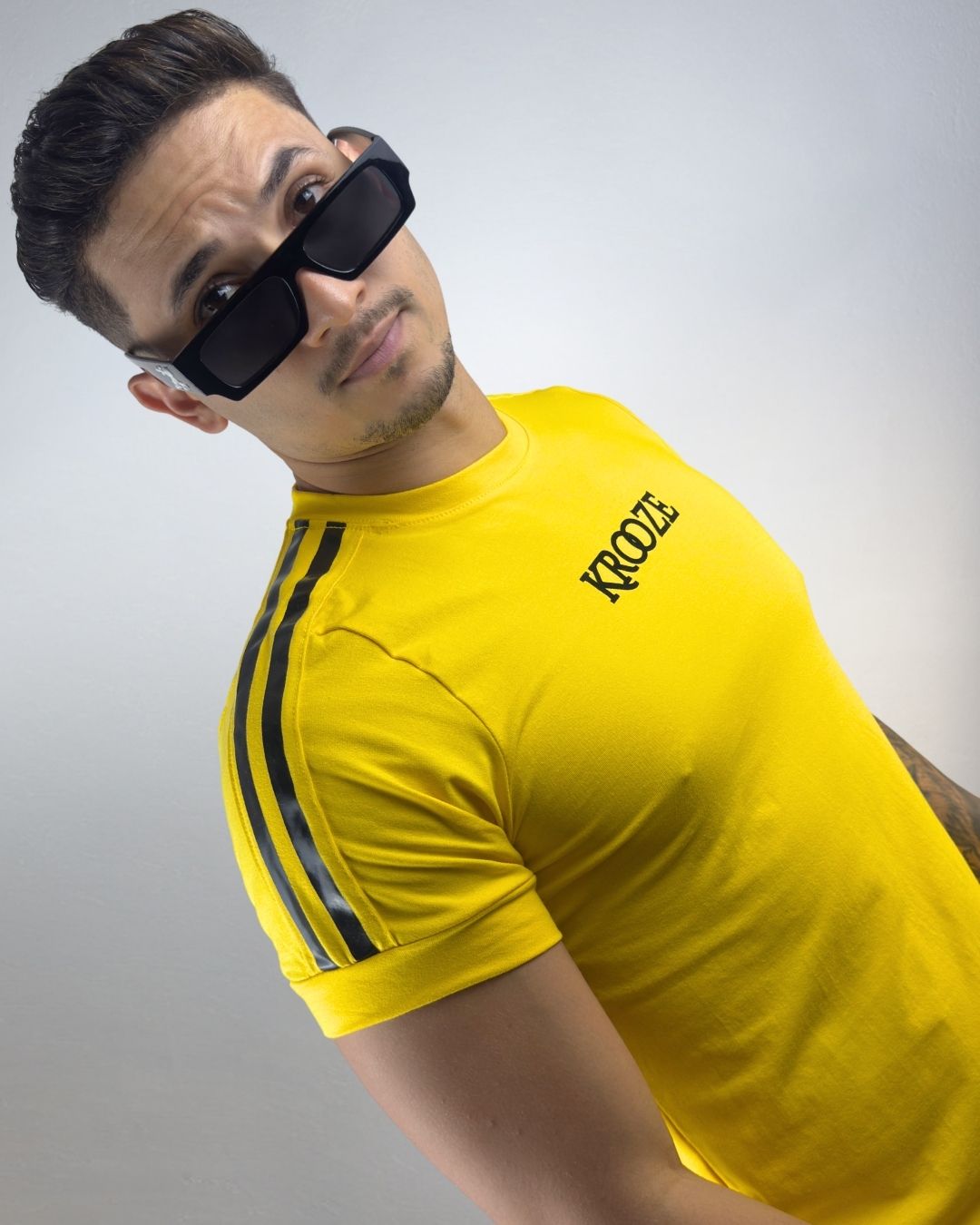 Camiseta Slim Loop Yellow