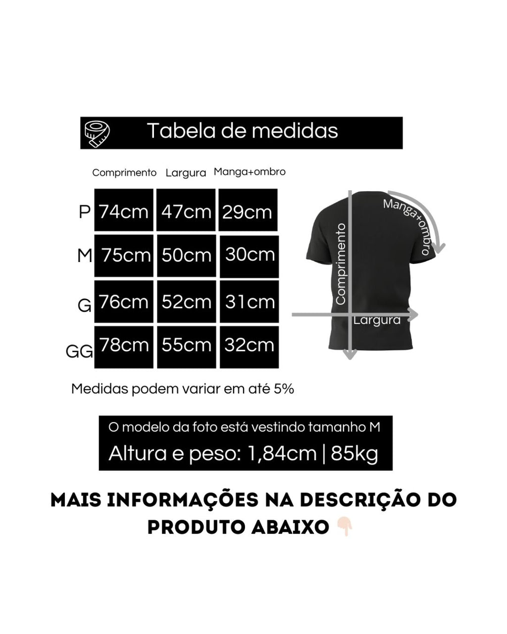 Camiseta Longline Olympus Preta