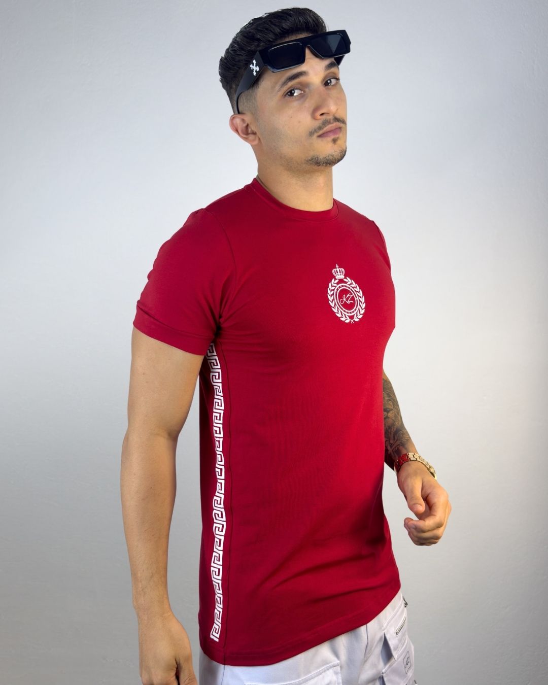Camiseta Slim Olympus Vermelha