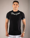Camiseta Slim Fonte Preta