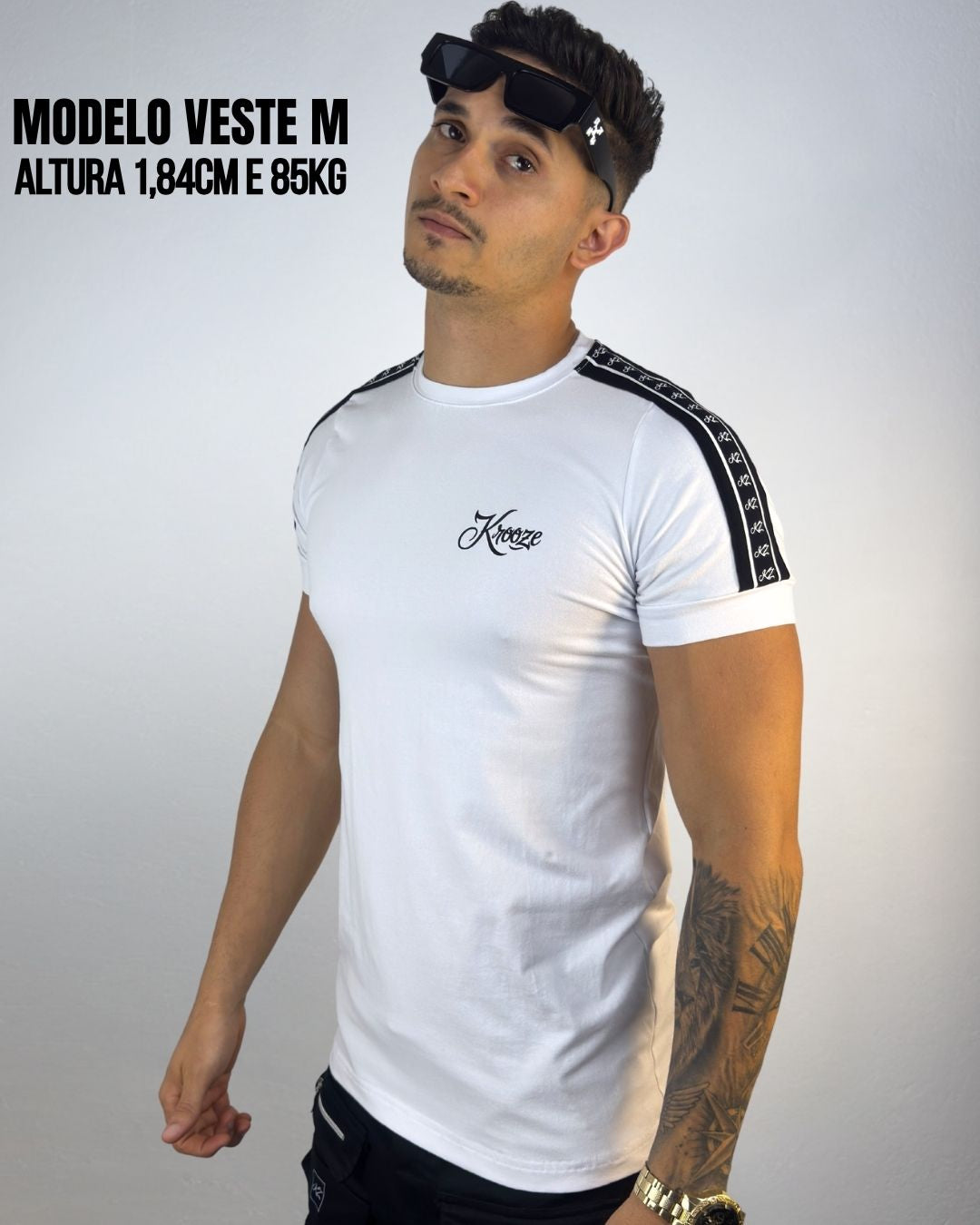 Camiseta Slim Optimus Branca