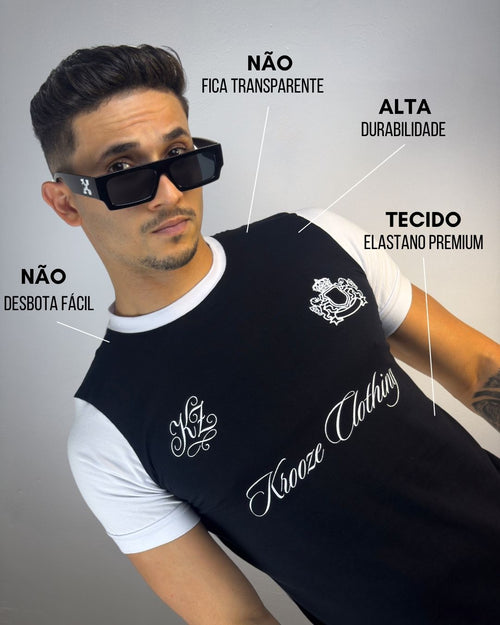 Camiseta Longline Nexus Preta
