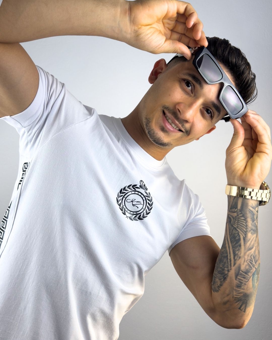 Camiseta Slim Olympus Branca