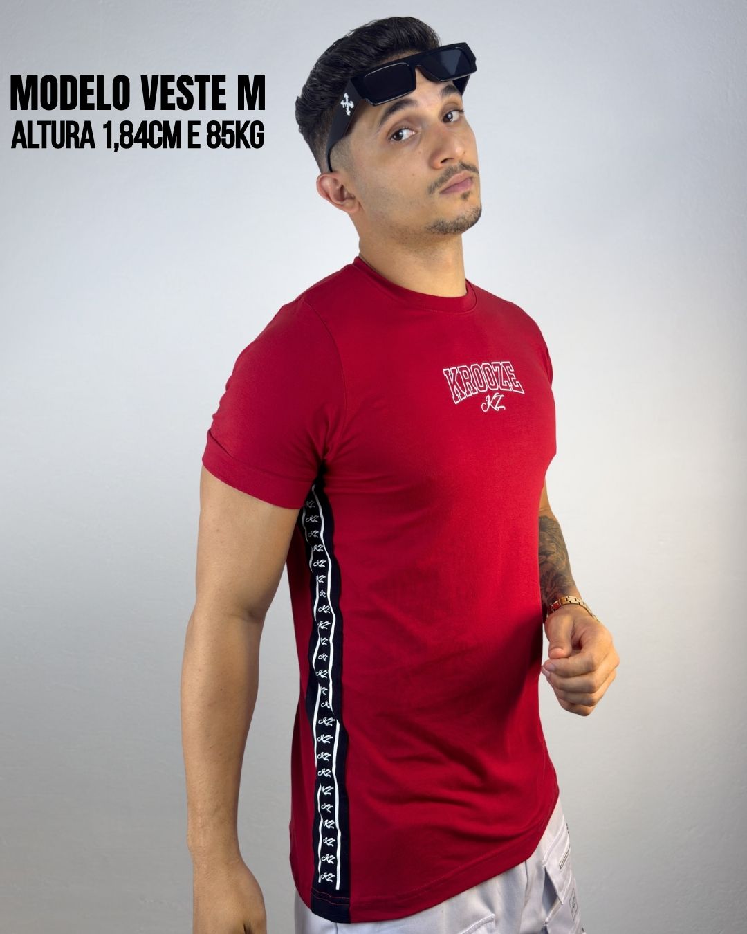 Camiseta Slim Void Vermelha